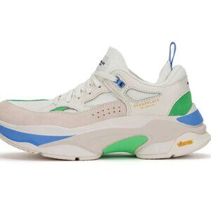 Brandblack Women's Saga 130 White Green Royal Blue 7.5
